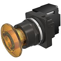 SIEMENS 52BR8HTXB Mushroom PTR,NEMA4X,MTD,XFMR 240V,FULL AMB,LED