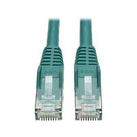 Tripp Lite N201-06N-GN Cat 6 6IN GRN CAT6 SNAGLESS PATCH CA