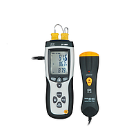 CEM DT-8891 Thermocouple Thermometer (Type K, Dual inputs)