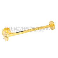 Fairview SMW19EC001-10 WR-19 Directional Waveguide Coupler 10 dB With UG383/U-Mod Flange and E-Plane Coupled Port From 40 GHz to 60 GHz U Band