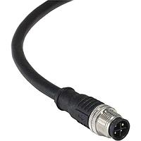 Bulgin PXPTPU12FIM04SCL010PUR Sensor Cables / Actuator Cables M12 S-Code 4P/M Cable Harness 1m 16