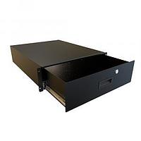 Hammond Manufacturing RDRW1900522BK1 Storage Drawer Lock Storage Drawer 19 x 5.25 x 21.3"