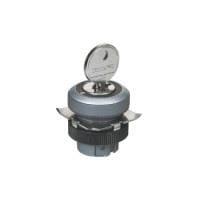 RAFI 1.30.245.202/0000 Cap KEYLOCK SW,RND COLLR LATCHING,1X9 FORM L