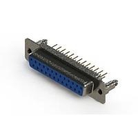 EDAC 628-M25-321-LN5 D-Sub Connectors - Standard Density Vertical Machined D-Sub Connector