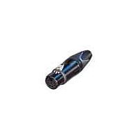 NEUTRIK NC7FXX-B Cable Connectors 7P FEM BLACK HOUSE GOLD CONTACTS