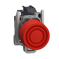 SCHNEIDER XB4BPS42GEX Standard Switches HAZ LOC PUSHBUTTON SWITCH, 24- 240 Vac/dc, CONTACTS 1 N.C., Red, -40 +70 , IP66