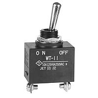 NKK Switches WT11T Environmentally Sealed Toggles ON None OFF SPST Screw Lug Panel Mnt