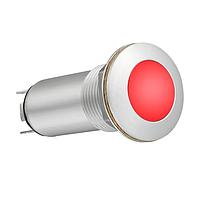 OTTO LP5-V12G334 Anti-Vandal Illuminated, Vandal Resistant, Stainless Steel, Alternate Action Pushbutton Switch