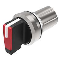 EAO 45-2819.2C20.003 Switch Actuators Selector switch actuator 3 positions red main-0-main 45? short lever front/housing metal