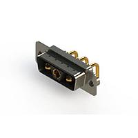 EDAC 629-3WK3640-1NA Mixed Contact D-Sub Connectors Right-angle Power Combo D-Sub Connector