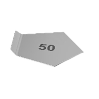 Masseprazise MPT-E2-500mg-Sheet Class Sheet Weight (500mg)