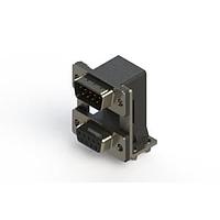 EDAC 663-009-364-040 Dual Port D-Sub Connectors Right-angle Dual Port D-Sub Connector