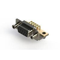 EDAC 630-M09-240-BN5 D-Sub Connectors - Standard Density Right Angle D-Sub Connector