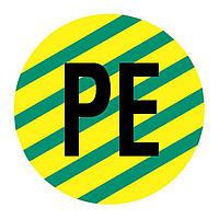 Panduit PESS-A-PE Conductor ID Label Card Label, Poly PE' .49 20/card