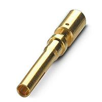 PHOENIX CONTACT 1029393 Contacts Crimp contact   contact diameter: 1.5 mm   turned   Socket   contact material: CuZn   contact surface: Ni/Au   connection cross section: 2.5 mm ... 2.5 mm  AWG 14   for the PE or functional ground connection