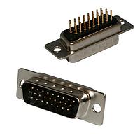 NorComp 197-062-113L001 High Density D-Sub Connectors VERT 62POS ML Steel