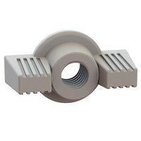 Essentra Components 06M040070DLWN Wing Nut Deco Lock Wing Nut, M4 X .7 Thread, 8mm Height