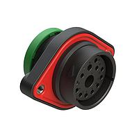 Amphenol SINE Systems AHDP02-24-14SN-BRA Connectors 14 POSITION PANEL MOUNT RECEPT