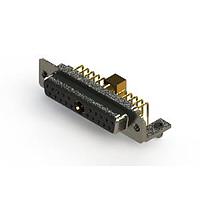 EDAC 630-21W1240-5NB Mixed Contact D-Sub Connectors Right-angle Power Combo D-Sub Connector