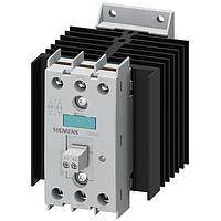 SIEMENS 3RF24301AB55 Zero-point Switching SS CONT,30A,48-600V,3P,230VAC,ZP,SCREW