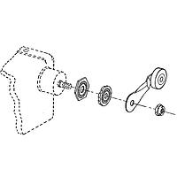 Honeywell 6PA6-OP Switch Hardware Steel Roller Lever Replacement only