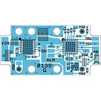Quantic X-Microwave XM-A738-0804D-SP Bias Controller Active Bias Controller, HMC980LP4E [PCB: 0135]Generic (configurable)+VIN, VR1out, VDD, VG1, VG2, VNG = User's ConfigurationR1,2,3,8,9,10,11 (0402pckg) = User's ConfigurationR12,13,14,15,16,17,18 (0201pckg) = User's ConfigurationSpring Pins