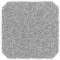 Qualtek Electronics 09450-M/30 Filter and Guard Assembly 30 PPI FOAM MEDIA MEDIA PACK OF 5