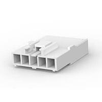 AMP Connectors - TE Connectivity 178479-1 Headers & Wire Housings AMP UP CAP HSG F/H 5P NATURAL