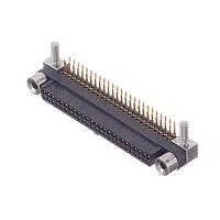 Amphenol Socapex MHDAS2M050YCE61 Connectors Micro HDAS 50 male right angle pc tail contacts50 position pin 1.27 mm 2 row right Angle