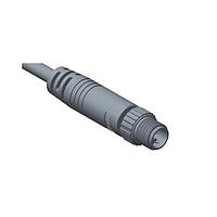 Amphenol LTW 8A-04AMMM-SL7A10 Sensor Cables / Actuator Cables M Series Sensor Connector, Guided M8, Metal, 3A, 04 pins, Male Connector, Male Contact, Straight, Screw Thread, Overmolded, Length 10000mm, IP67