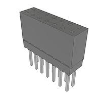 Samtec ESQ-107-13-L-D Sockets Elevated Socket Strip