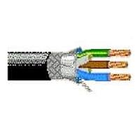Belden 19402 010250 Portable Cordage 18AWG 3C UNSHLD 250ft SPOOL BLACK