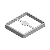 Masach Tech MS382-10F-NS EMI/RFI Shield Frame, Two-Piece 38.2 x 33.3 x 5mm Two-piece Drawn-Seamless RF Shield/EMI Shield FRAME (Nickel-Silver)
