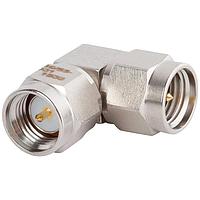 Amphenol SV Microwave M55339/53-30001 RF MIL Spec Connectors SMA Male to Male Adapter, R/A