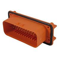 AMP Connectors - TE Connectivity 1-776163-6 Headers 35P AMPSEAL HDR ASSY W/GSKT AU ORANG