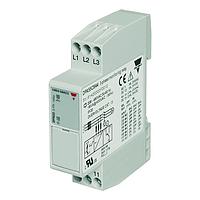 Carlo Gavazzi DPA55CM44 3-Phase Monitoring Relay 3-Phase Delta Monitoring Relay, Sequence and Phase Loss, Window Voltage Selection, 1 SPDT Relay Output, IP20, DIN-rail mounting, Measuring range 177 to 550Vac, 17.5x81x67.2mm housing