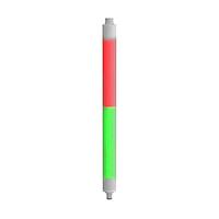 Banner Engineering WLS27CGR-990DSQ LED Flexible Strips WLS27 Dual Color Light Strip; Length: 990 mm; Voltage: 12-30 V dc; Environmental Rating: IP67/IP69K; Colors: Green (100%) Red (100%); Cascadable; 4-pin M12 Integral QD