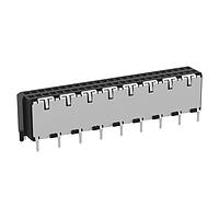 ERNI - TE Connectivity 224513-E Connectors 50-PIN,VERTICAL,SMT/THR