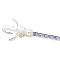 Essentra Components WIT-18R1A-4-01 Non-Releasable Cbl Tie,Arrow Mnt,Nat,4.52 in, 18 Lb