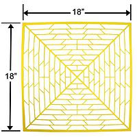 Desco 41403 ESD Control Products LINER, PCB WASH TRAY, 0.072'' x 18'' x 18''