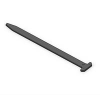 HellermannTyton 151-01529 Clamp Insert Ratchet Clamp Tension Tab, PA66HIRHSUV, Black, 100/bg