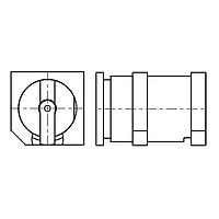 Rosenberger 29K10H-40ML5 PCB Connectors Straight Jack PCB