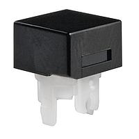 NKK Switches AT4035A Button BLACK SQUARE CAP HB