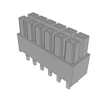 Samtec IPS1-106-01-L-D Power to the Board .100" Mini Mate(R) Isolated Power Connector Socket Strip