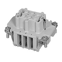 Amphenol Tuchel C146-10B006-500-1 Inserts Socket Insert 6 Way Heavy Mate