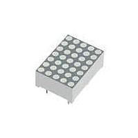 Kingbright TC07-11CGKWA LED Displays .7" 5X7 DOT MATRIX GRN LED DISPLAY