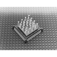 Wakefield Thermal D10850-40 Component Deltem Composite Pin Fin Heat Sink for 21mm BGA, 21.6x10.2mm