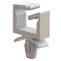 Essentra Components LWS-A-2-4-01 Locking Wire Saddle with Arrowhead Lock Wire Sdl,Arrow Mnt,Natural