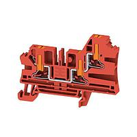 Weidmuller 2872010000 DIN Rail Terminal Blocks AL3C 4 RD