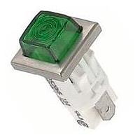 VCC 1052QN5 Neon Panel Mount Indicators GREEN DIFFUSED 1/2" MOUNTING HOLE